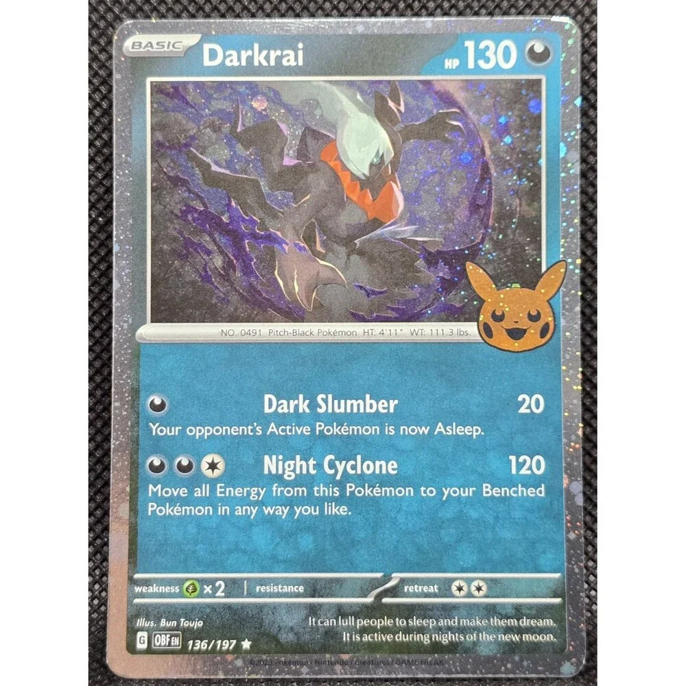 Darkrai (Cosmos Holo) 136/197 Trick or Trade 2024 Holo
